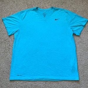 Nike dri-fit v neck tee